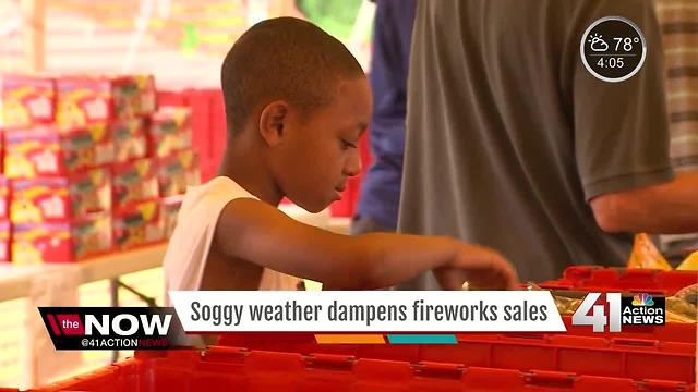 Fireworks stands fight rainy 4th of July in KC