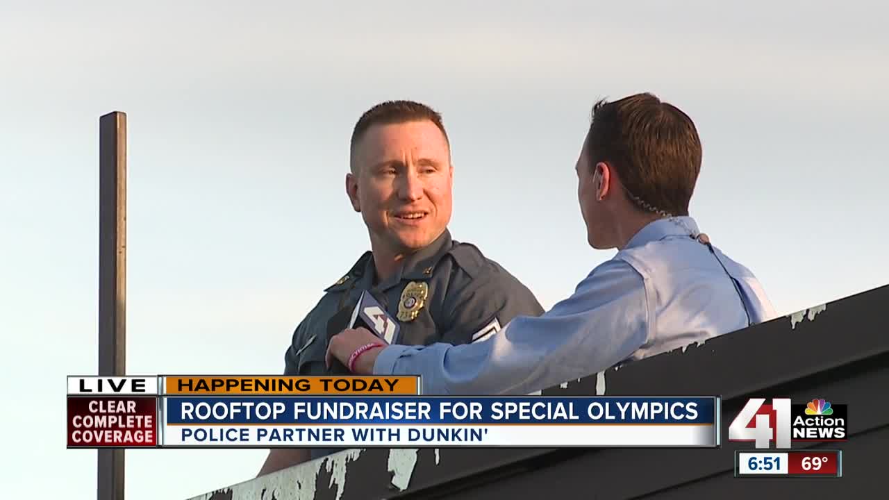 Cops will be on rooftops of Missouri donut shops Friday to raise money for Special Olympics