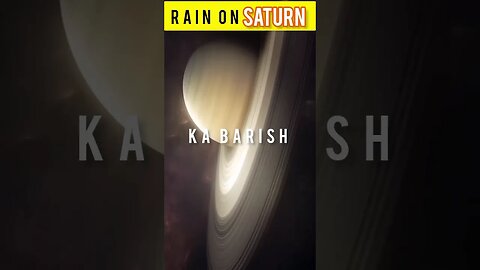 Saturn ग्रह में बारिश किसका होता है?😱 #shorts #youtubeshorts #factvideo