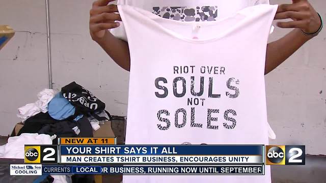 Changing the conversation through t-shirts, Donte Cotton creates Debonair Material brand