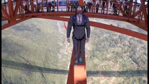 These extreme bridge activities are not for the fainthearted!