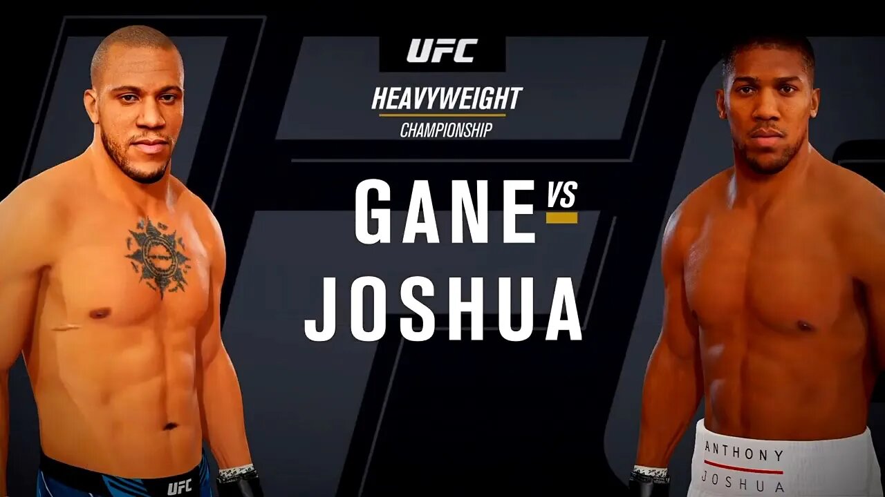 EA Sports UFC 4 Gameplay Anthony Joshua vs Ciryl Gane