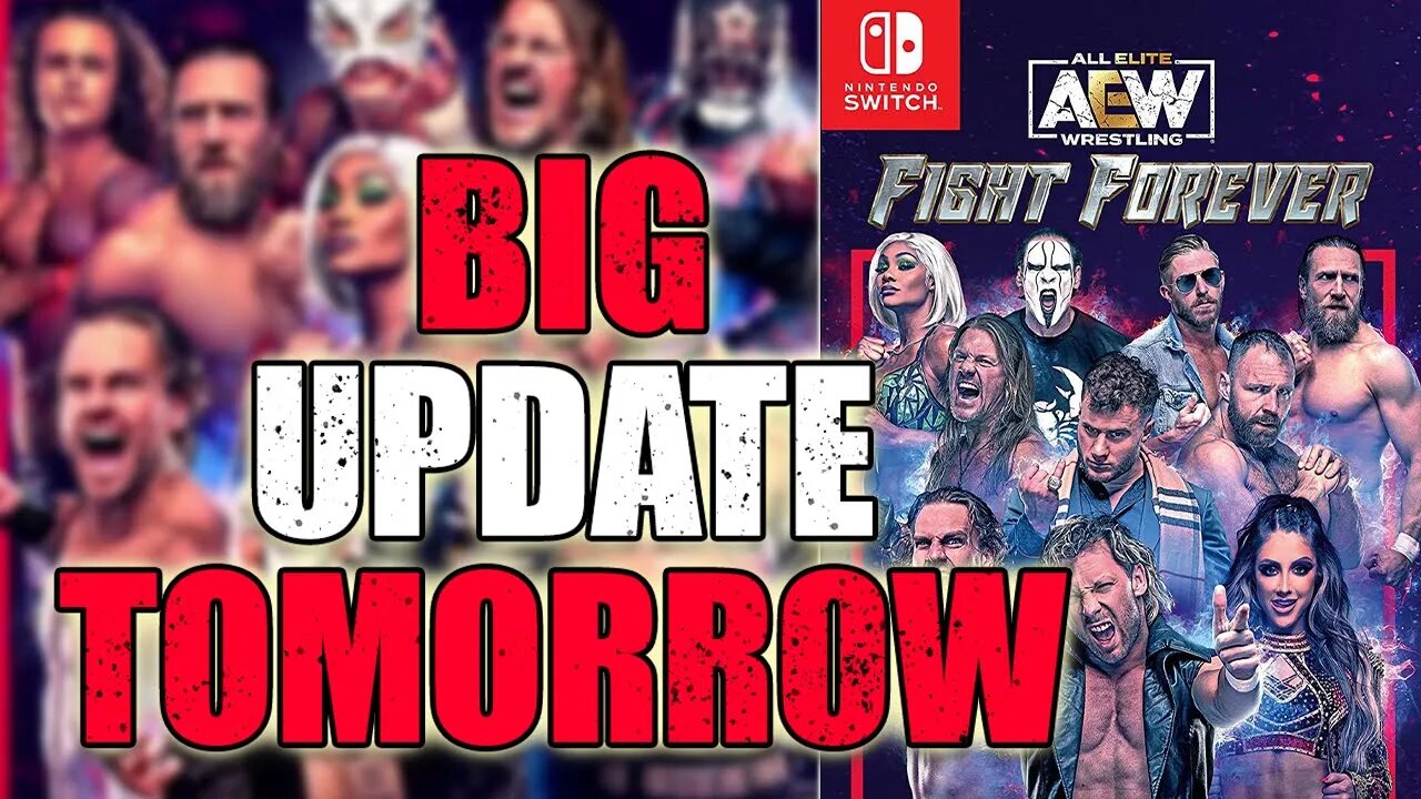 Stadium Stampede Battle Royale Update Out Tomorrow For AEW Fight Forever!!