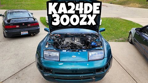 Nissan 300zx Receives its New Heart + RC Drifting at Meihan