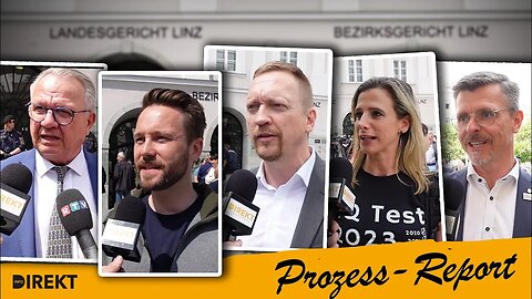 Reportage von Van der Bellens Prozess gegen Report24-Chef Florian Machl