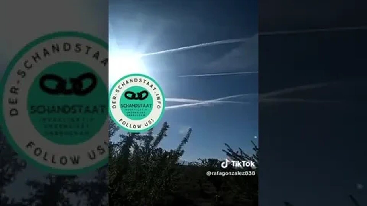 Chemtrails in Madrid, März 2023 mit Dt. Untertitel