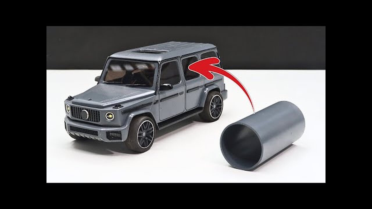 Hand made RC Benz G wagon from PVC | RC G-63 from PVC