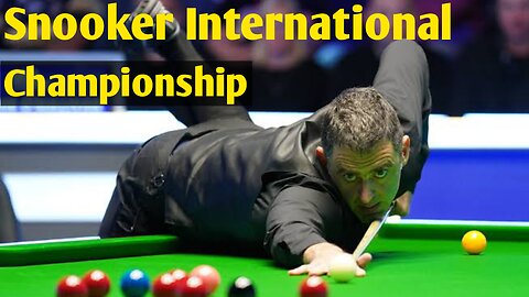 Ronnie O'Sullivan Vs Anthony McGill International Championship 6&7