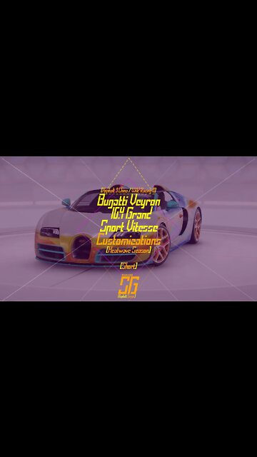 [Asphalt 9 China (A9C/狂野飙车9)] Bugatti Veyron 16.4 Sport Vitesse Cust | Heatwave Season (#Shorts Clp)