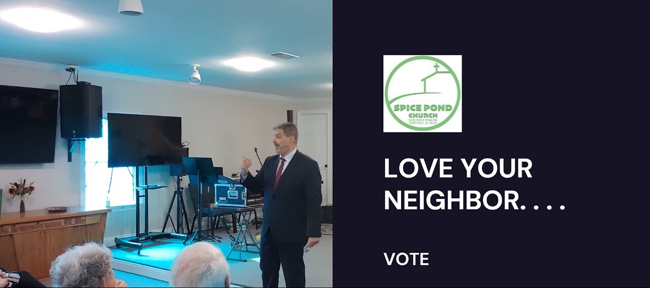 LOVE YOUR NEIGHBOR--THE UNITED STATES--AND VOTE