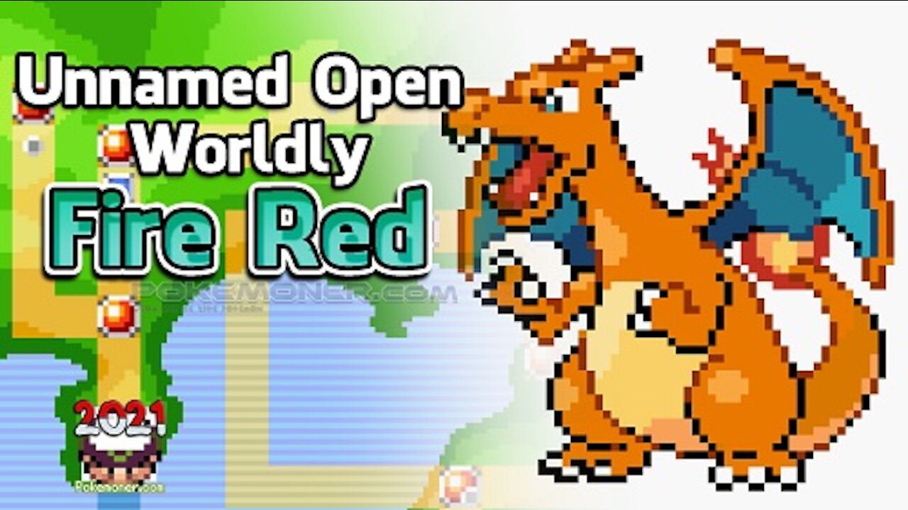 Pokemon Unnamed Open Worldly Fire Red - A GBA Hack ROM but All Pokemon are revamped from Gen 2