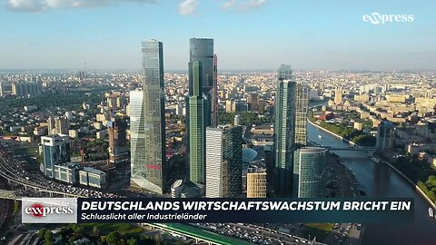 Deutschlands Wirtschaftswachstum bricht ein: Schlusslicht aller Industrieländer