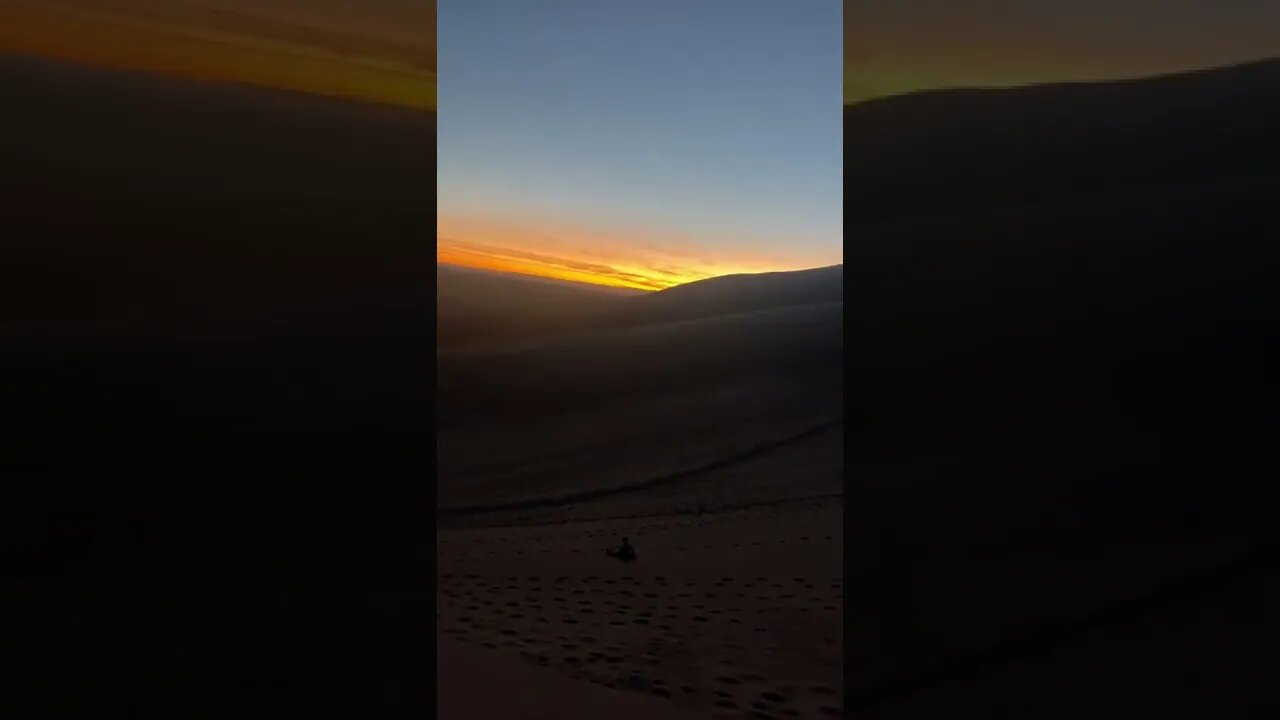 Yours Truly Sliding Down Colorado Sand Dunes --- So Much Fun