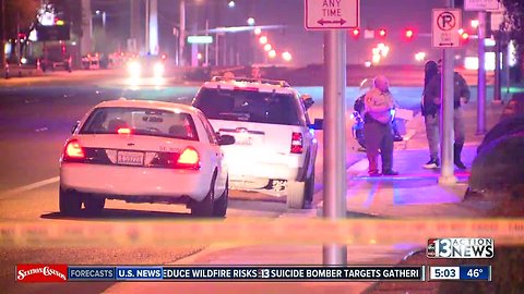 Pedestrian killed near Flamingo and Eastern