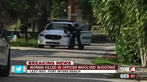 Officer involved shooting in Fort Myers Beach