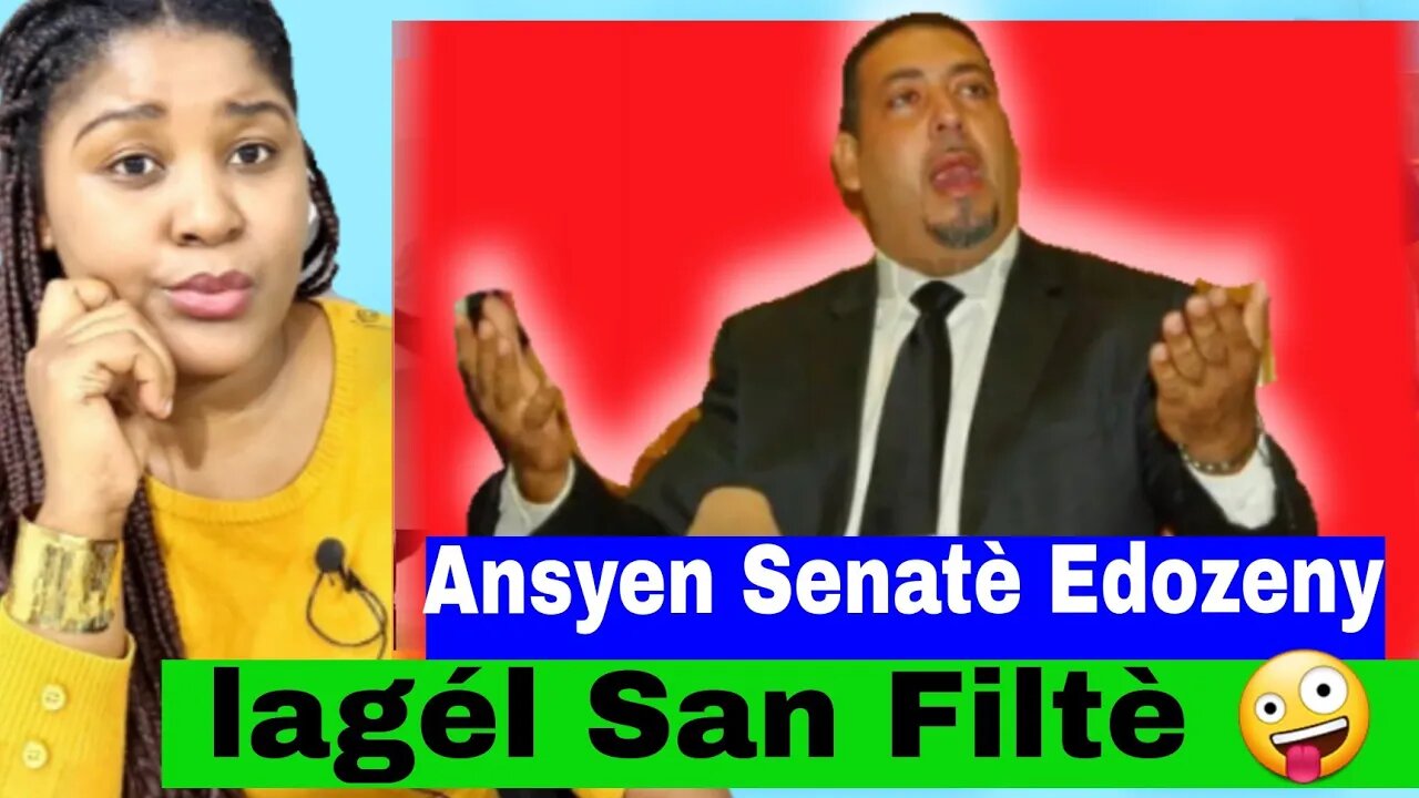 Ansyen Senatè Edo Zeny Lagé l San filtè... Sou StDoming Yo derespekte/Nou.. Manman Pitit Maré Senti