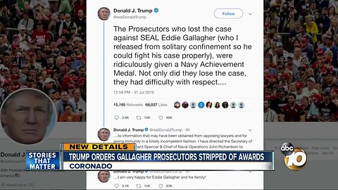 Prosecutors in Gallagher trial stripped of awards