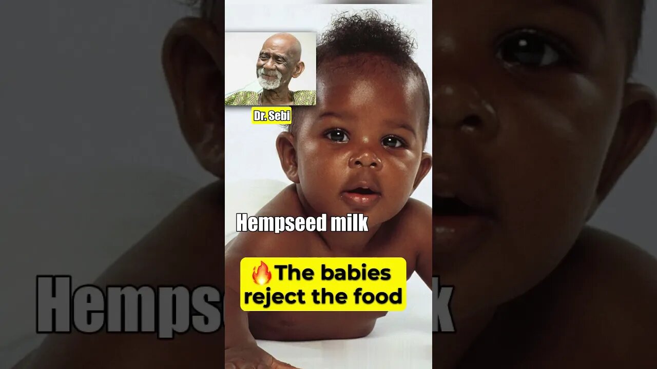 WHY THE BABIES PUKE UP THE FOOD?? What To FEED Your Babies #drsebi #babyfood