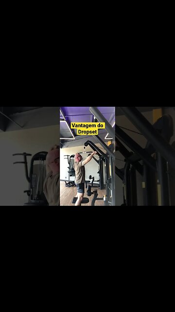 Qual é a vantagem de fazer o dropset para a hipertrofia muscular #shorts
