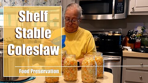 Preserving Cabbage - Canning Coleslaw