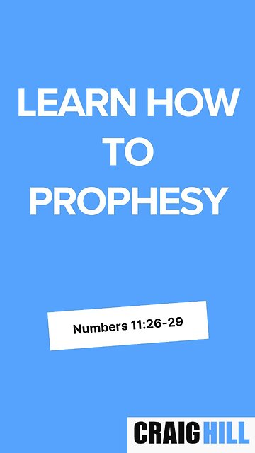 Learn how to prophesy in just a few easy steps!