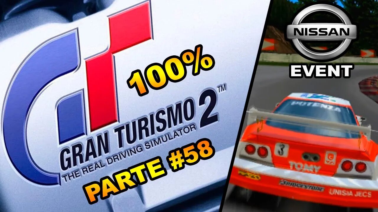 [PS1] - Gran Turismo 2 - [Parte 58] - Simulation Mode - Nissan Event - GT-R Meeting