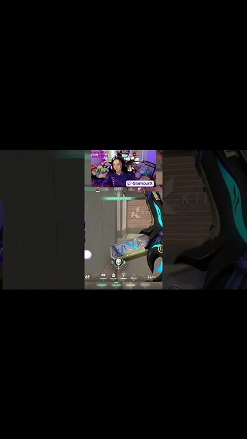 clutching it #shorts #valorant #glamourx #gaming
