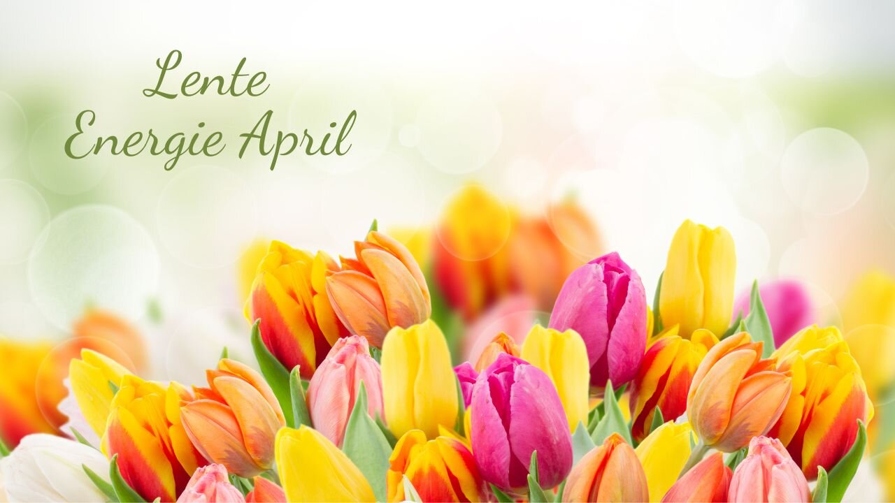 Energie Lente - April 2024 🌷🌷🌷 Ontwaken na een lange winterslaap ☀️ Het zien van pracht en liefde 💗