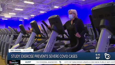 Exercise has dramatic impact on severity of COVID-19 cases