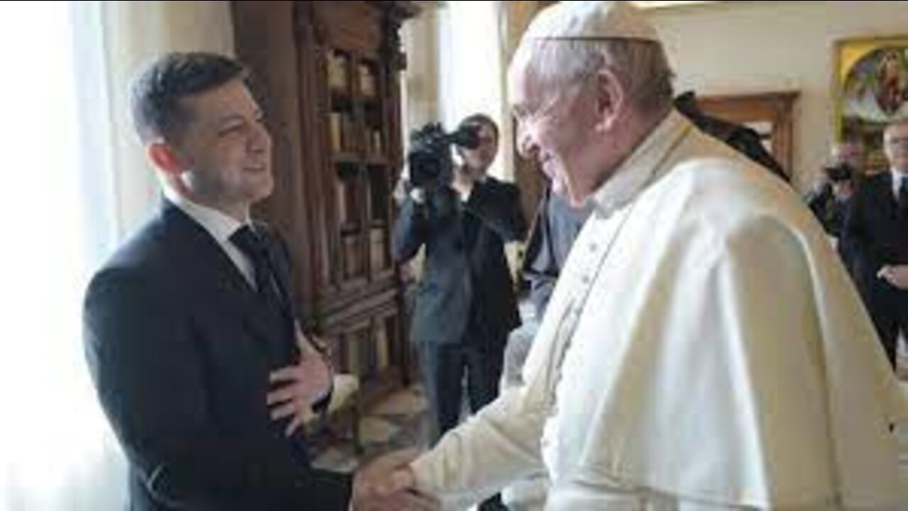 Zelensky Tells The Pope About Russia’s ‘Aggression & Terrible Crimes’