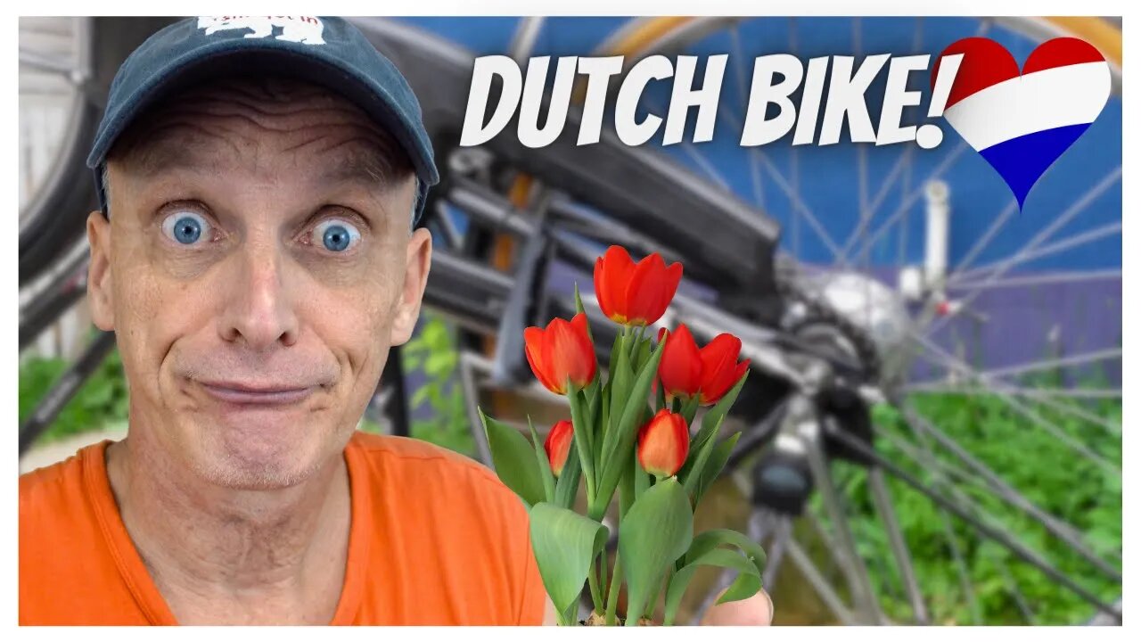 How to replace the Rear Tire on a Dutch Bike, Gazelle Maxinette