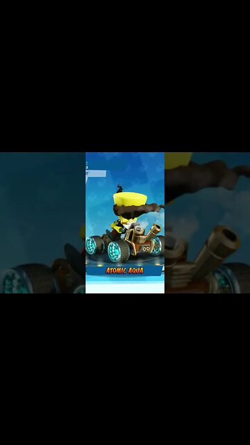 Atomic Aqua Wheels - Crash Team Racing Nitro-Fueled