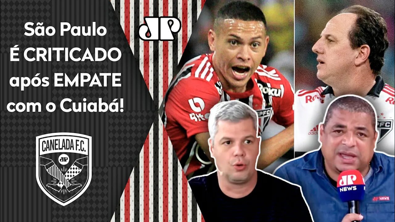 "É HORRÍVEL e DEPRIMENTE! O São Paulo NÃO..." SPFC é CRITICADO após EMPATE com o Cuiabá!