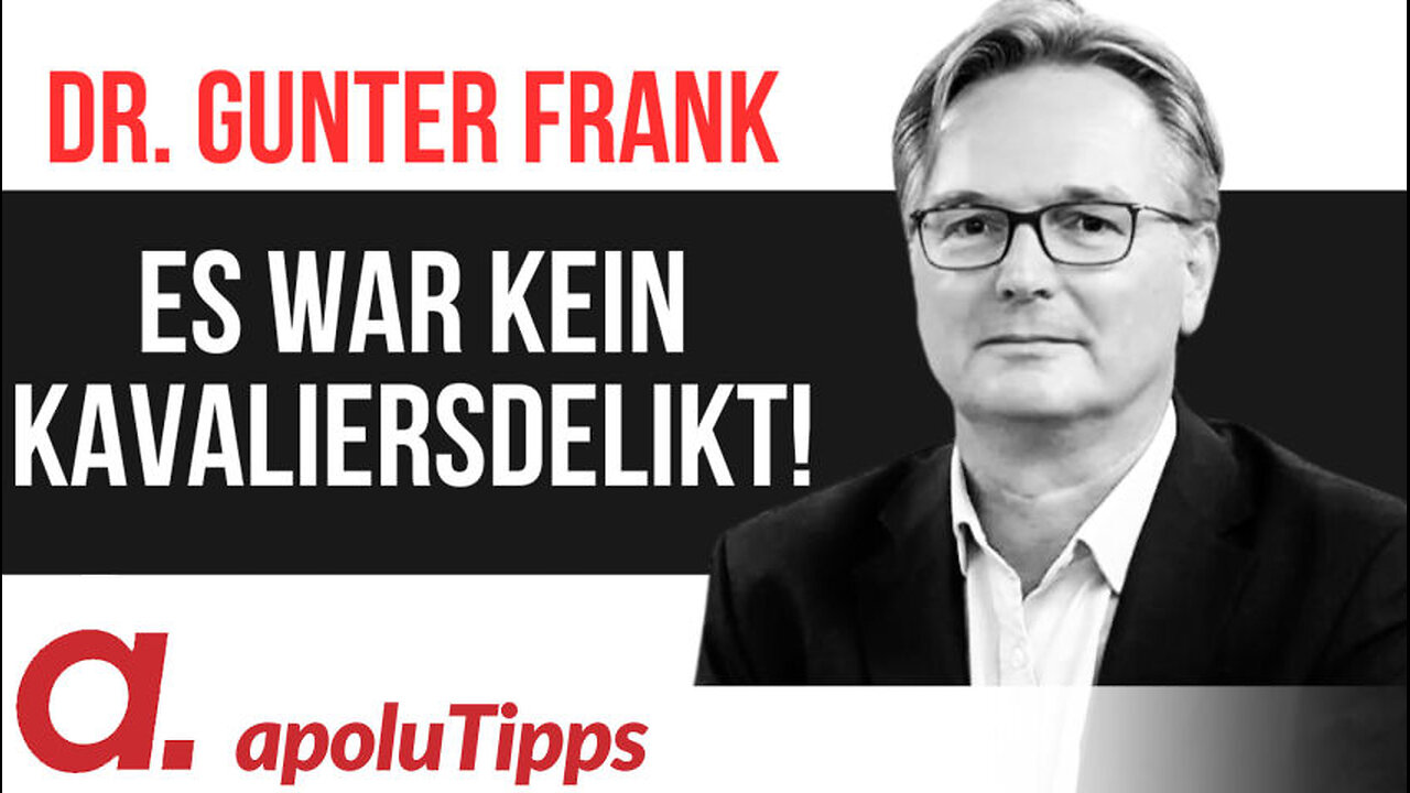 Interview mit Gunter Frank – "Es war kein Kavaliersdelikt!"