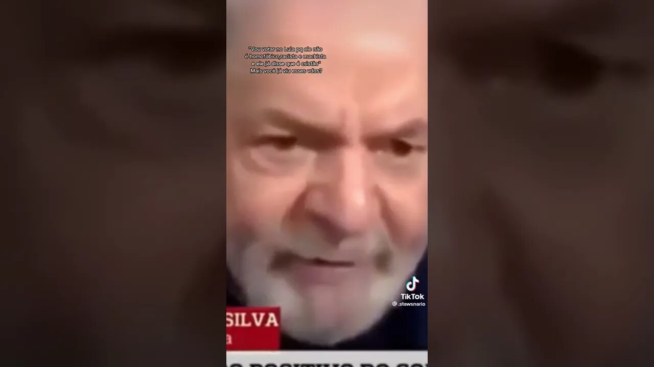 Oque Lula pensa dos negros