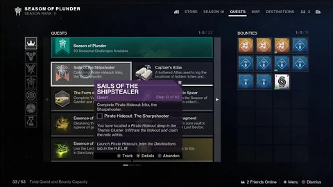DESTINY 2, A CAMPANHA DOS PIRATAS