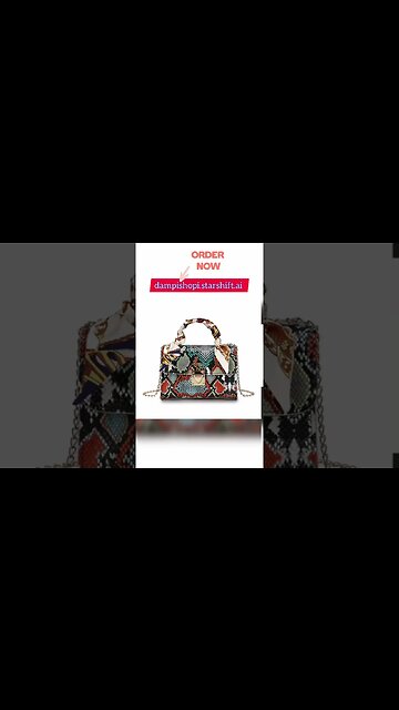 New Serpentine Fashion Women Shoulder Bag Chain Strap Flap #fashion #fyp #shorts #lifestyle #love