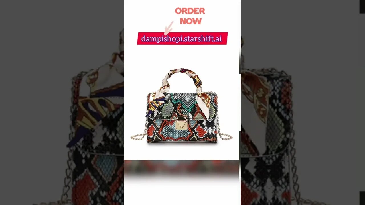 New Serpentine Fashion Women Shoulder Bag Chain Strap Flap #fashion #fyp #shorts #lifestyle #love