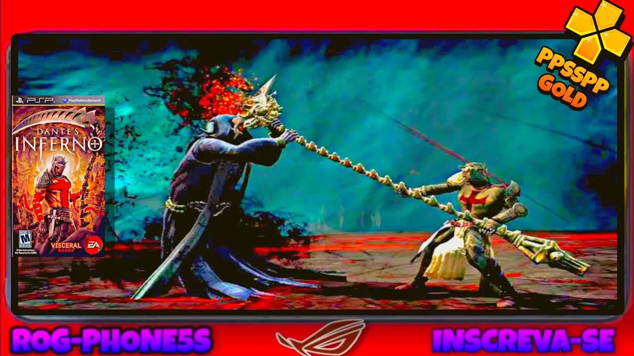 DANTES INFERNO PTBR ANDROID - PlayStation Portátil PPSSPP emulator de PSP