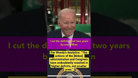 Biden moves his lips when he lies