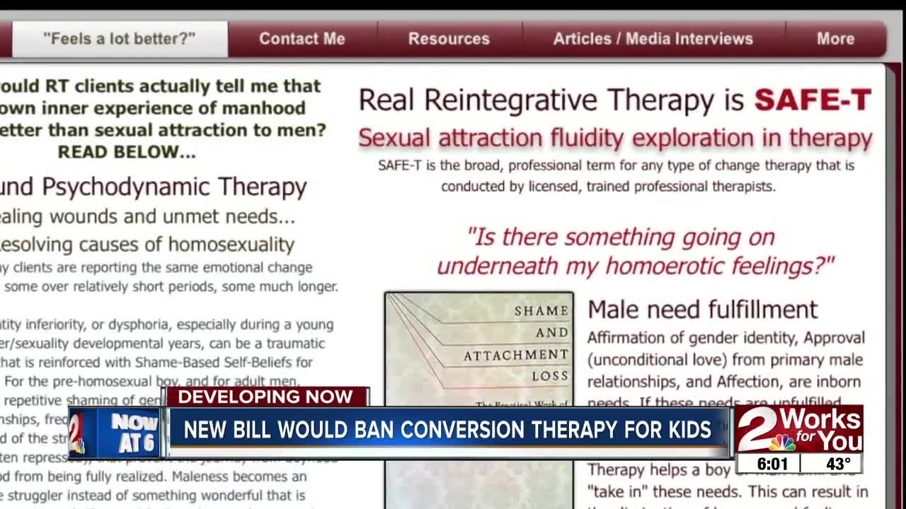 New bill introduced would ban conversion therapy for minors