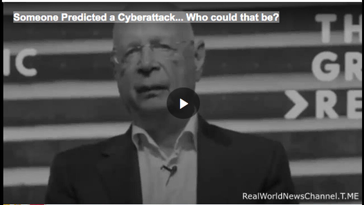 Someone Predicted a Cyberattack... Who could that be?