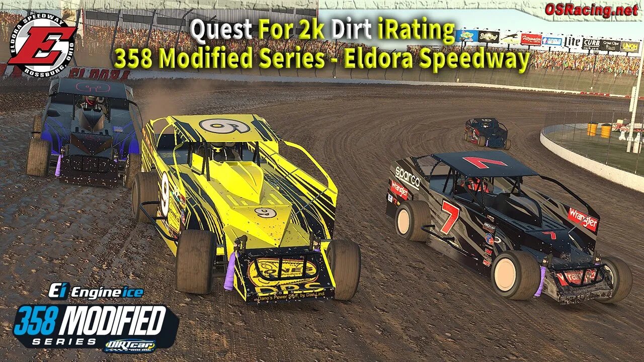Quest for 2k iRating in the Official 358 Modified Division - Limaland Speedway - iRacing Dirt