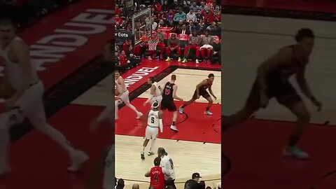Scottie dunks on Jokic(Nba Clipz)#shorts