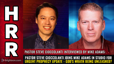 Pastor Steve Cioccolanti joins Mike Adams in studio for urgent PROPHECY update...