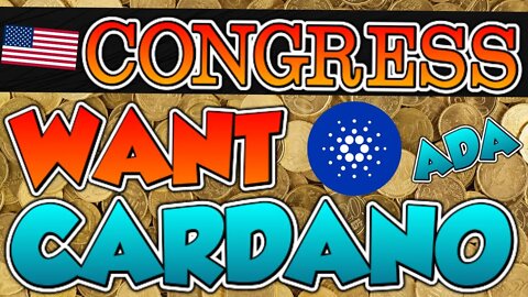 🚀🚨BREAKING NEWS: USA CONGRESS DECLARES CARDANO ADA TO BE POSSIBLE NEW FED COIN!!?!