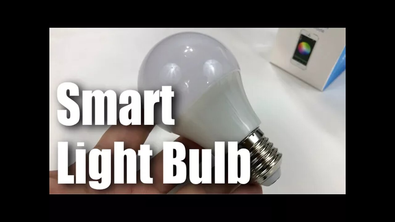 MagicLight Dimmable Multicolored Bluetooth LED Smart Light Bulb Review