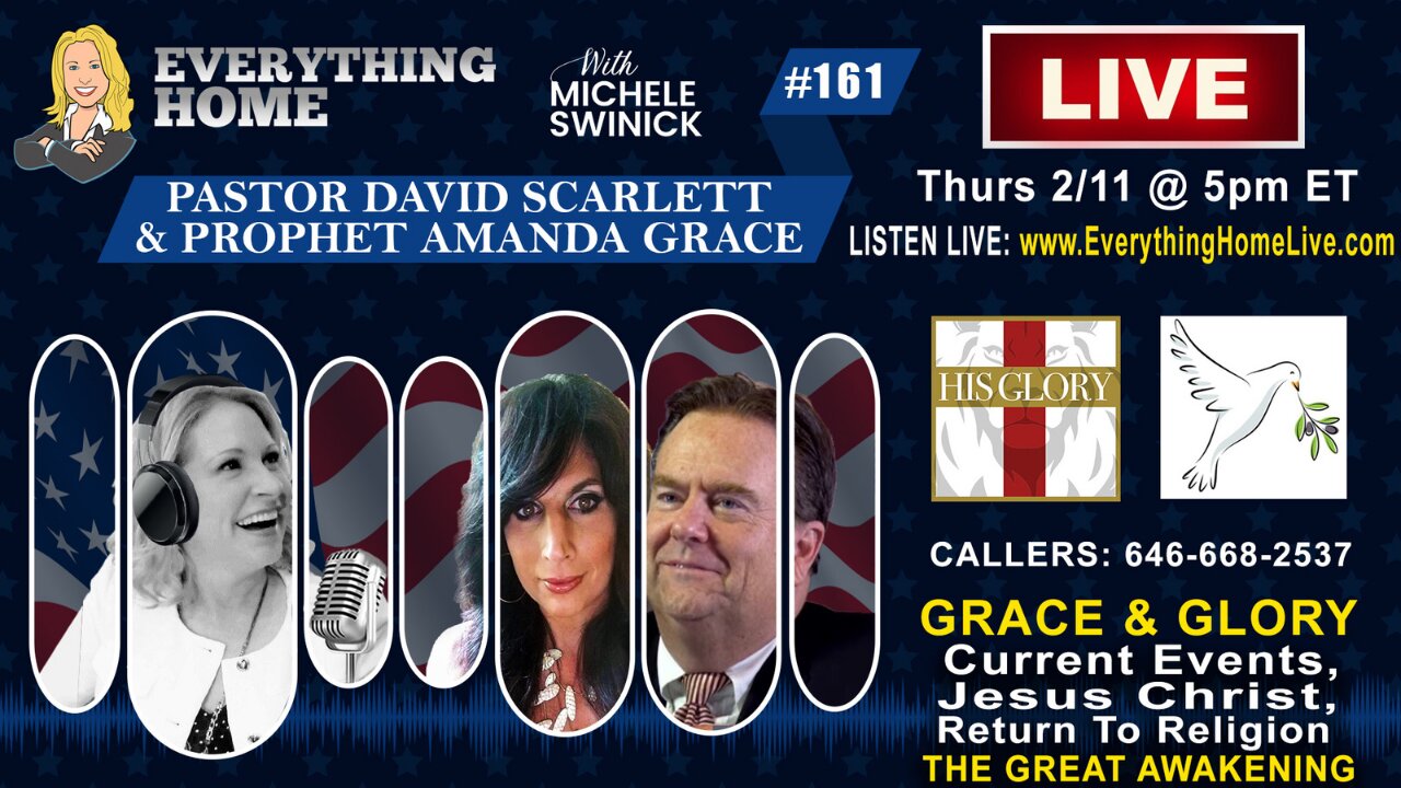 Prophet Amanda Grace of Ark of Grace & Pastor David Scarlett of His Glory - The Great Awakening