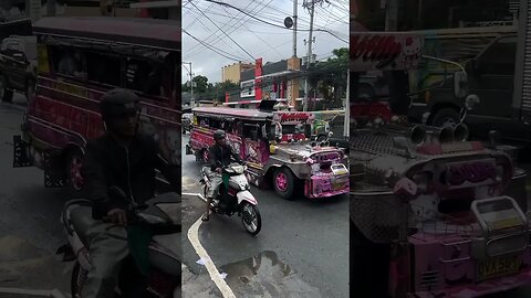 Jeepneys Filipino Rainy Traffic #shortvideo #shortsvideo #shortsfeed #short #philippines #shorts