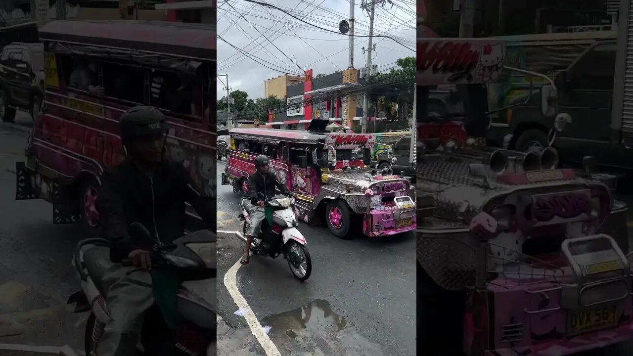 Jeepneys Filipino Rainy Traffic #shortvideo #shortsvideo #shortsfeed #short #philippines #shorts